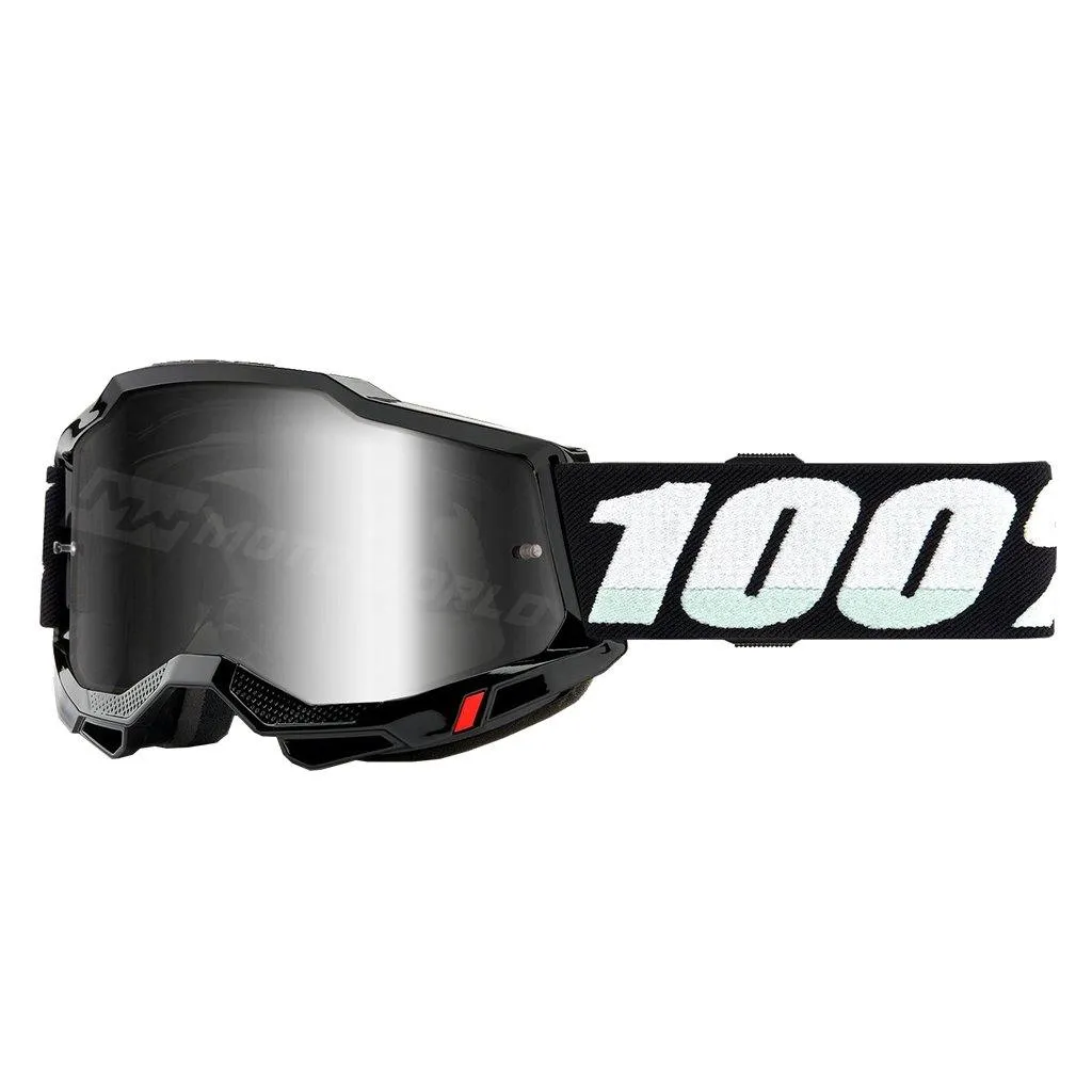 100% ACCURI 2 MOTORCYCLE HELMET GOGGLES