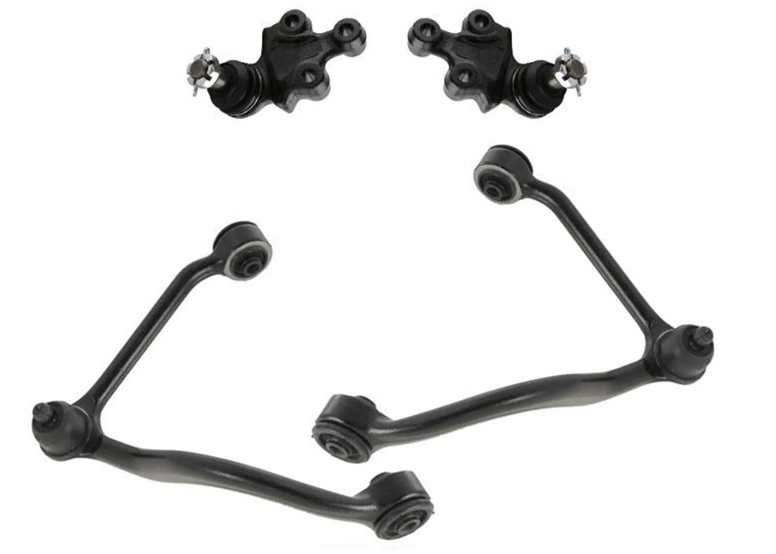 100% New Front Upper Control Arms & Lower Ball Joints for Kia Sorento 03-06 4Pc