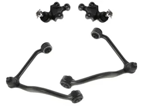 100% New Front Upper Control Arms & Lower Ball Joints for Kia Sorento 03-06 4Pc
