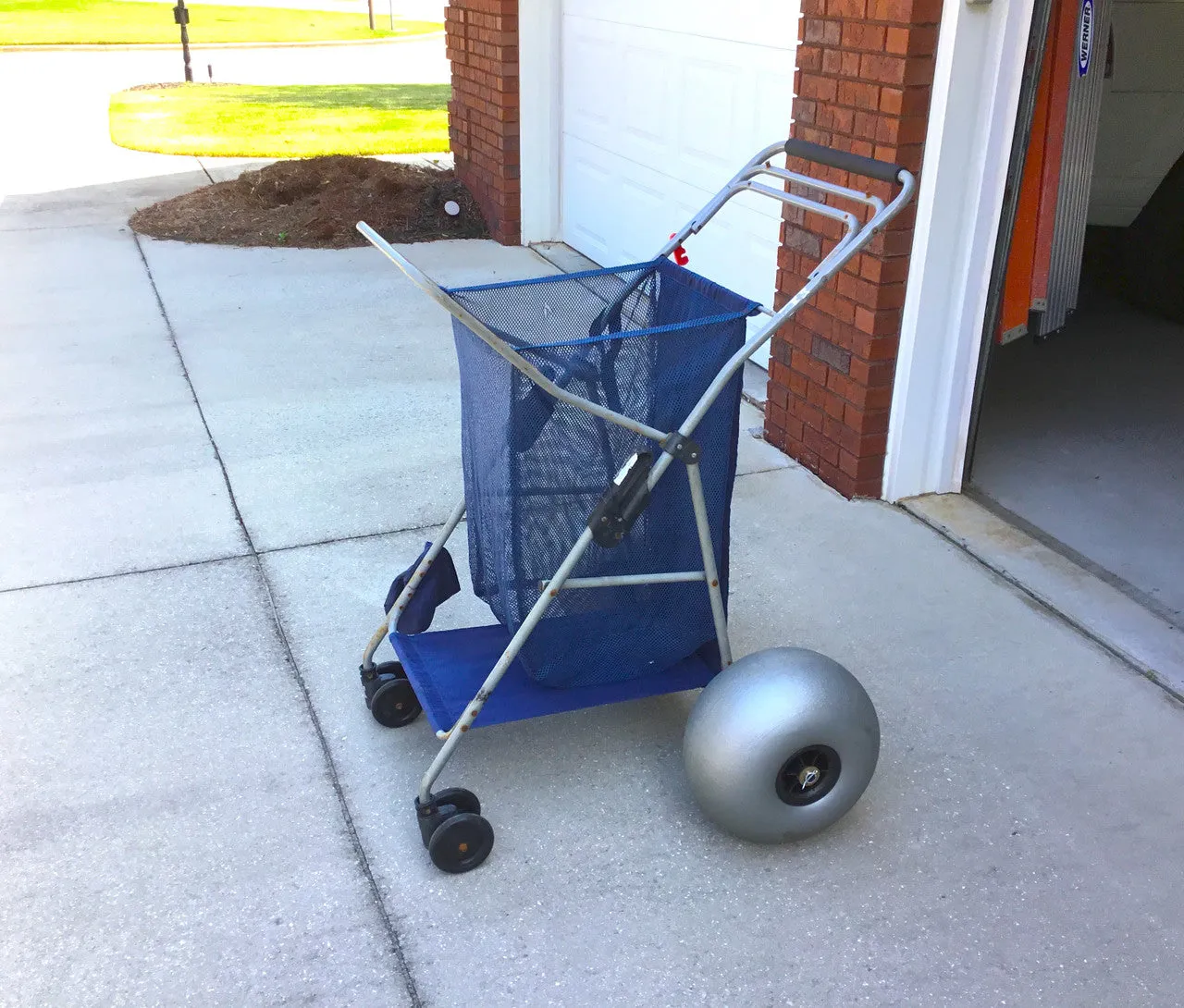 12" Pungo Ballon Wheels | Replacement Sand Tires for Beach Cart or Kayak Dolly