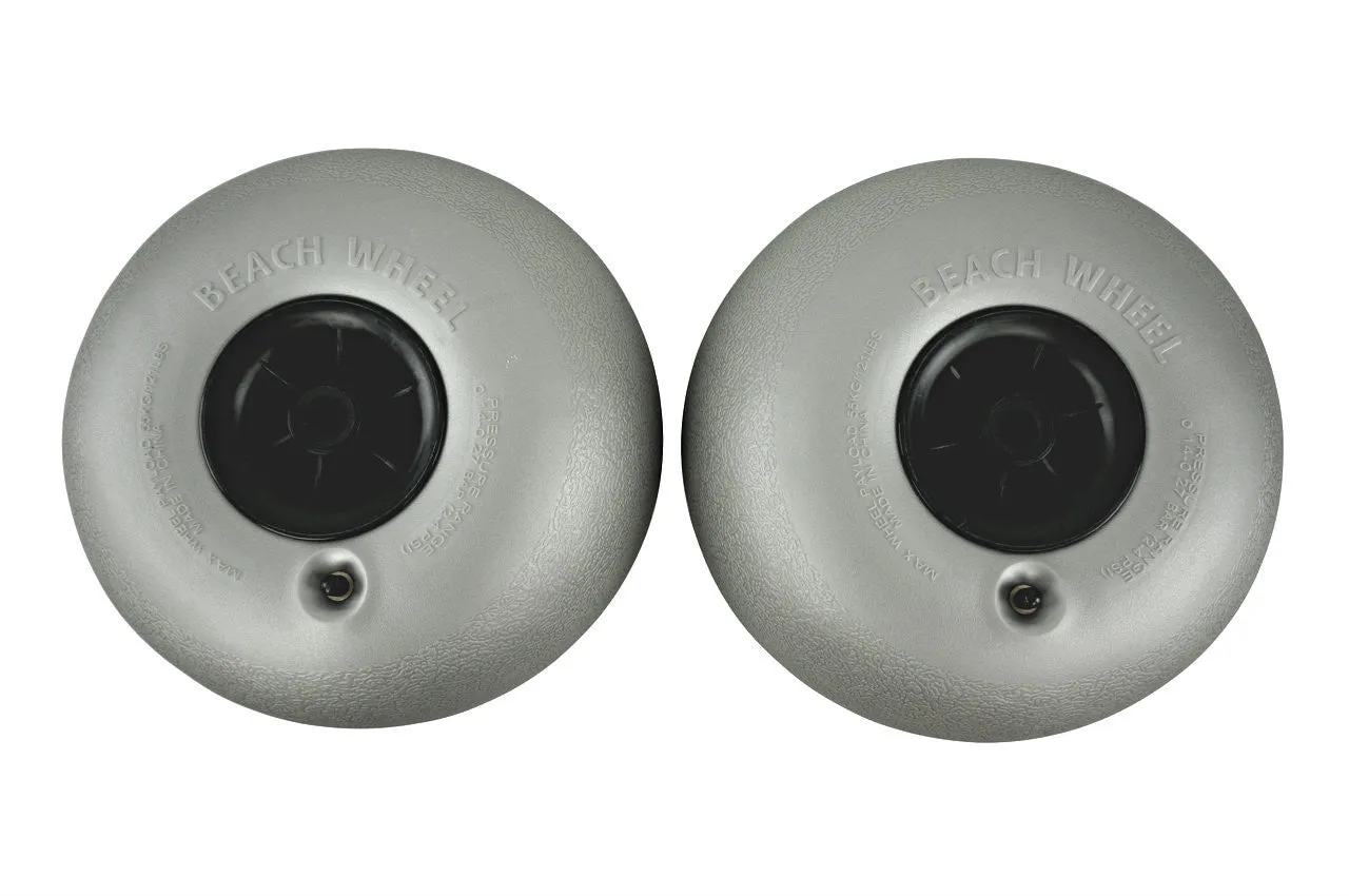 12" Pungo Ballon Wheels | Replacement Sand Tires for Beach Cart or Kayak Dolly