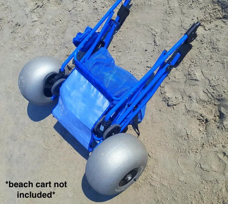 12" Pungo Ballon Wheels | Replacement Sand Tires for Beach Cart or Kayak Dolly