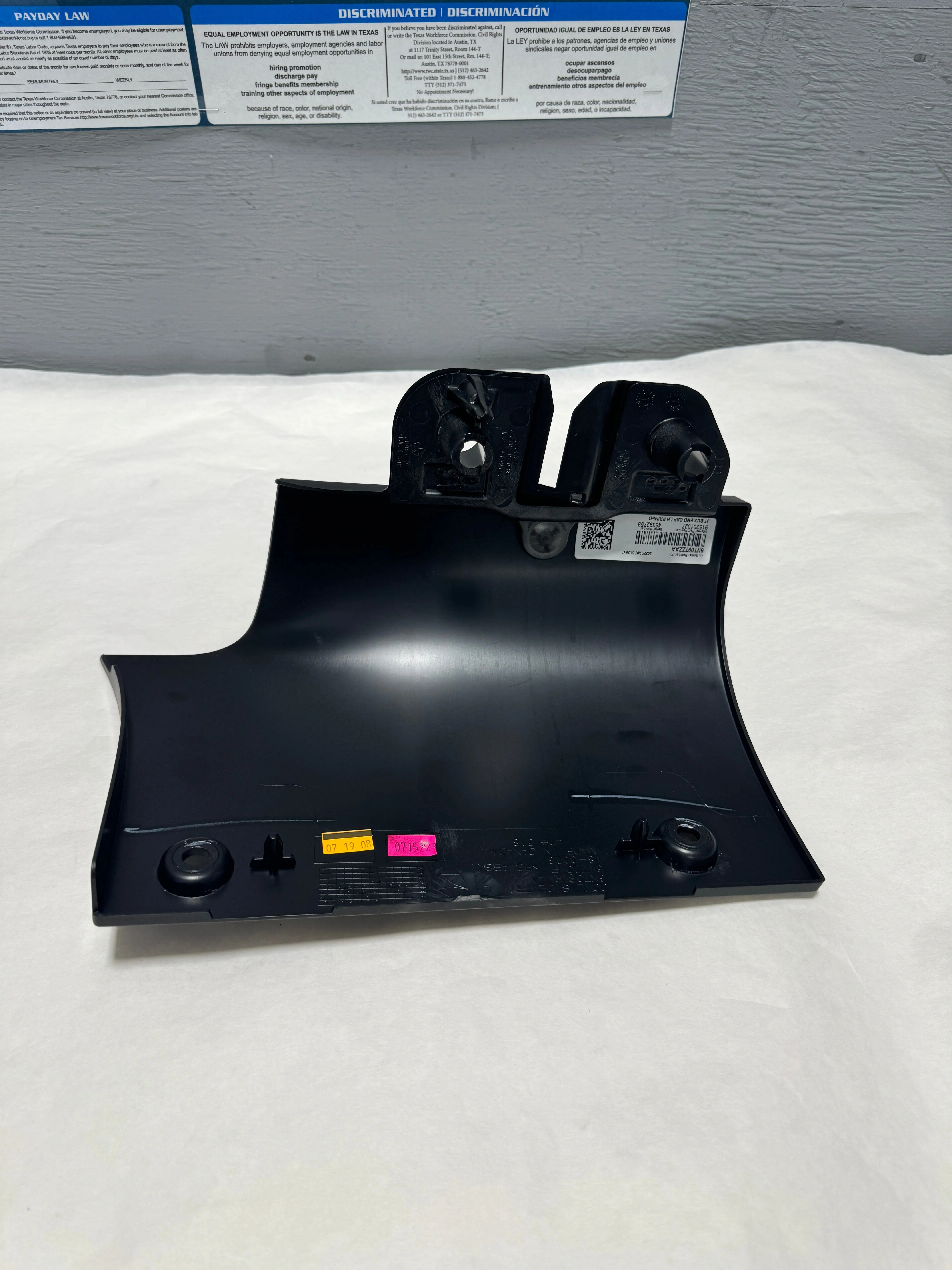 2020-2023 Jeep Wrangler JL 6.4 Engine Driver Side Performance Hood Cowl Side Trim Panel