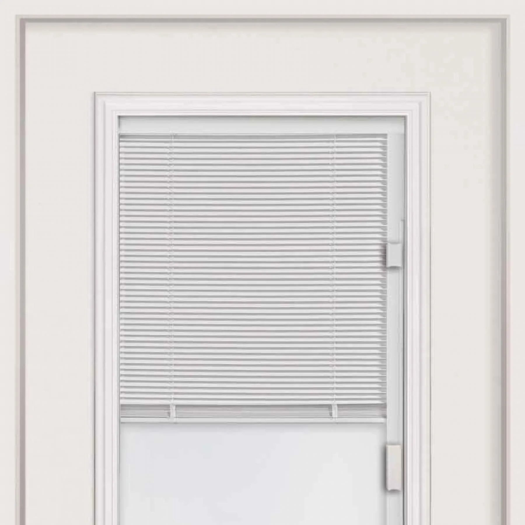 32" Steel Utility Door, Mini Blind Left Hand