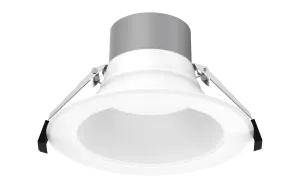 6" LED Round Commercial Downlight, 3600 Lumen Max, Wattage & CCT Selectable, 120-277V