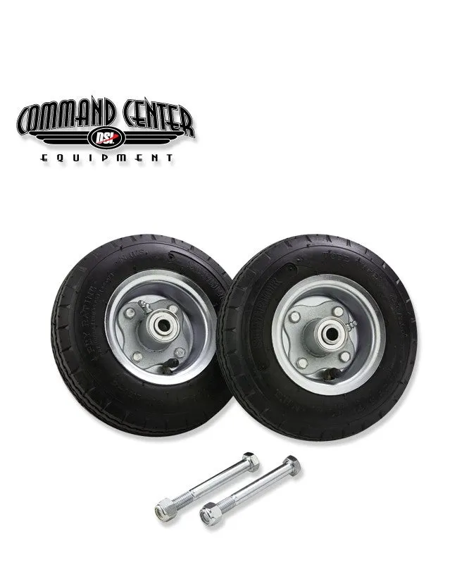 8" PNEUMATIC TIRES