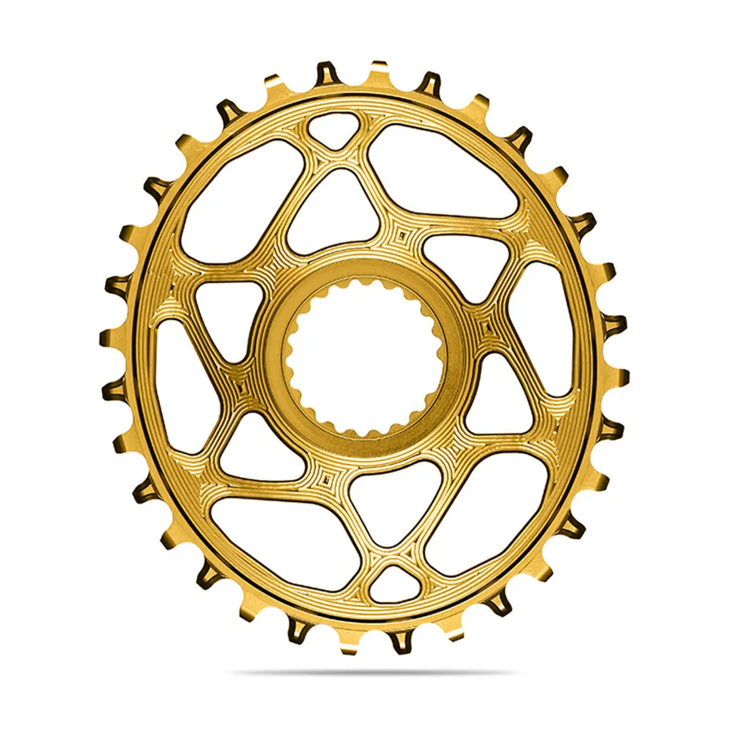 Absolute Black Oval MTB Chainring - 1X Shimano Direct Mount - HG  12 Speed
