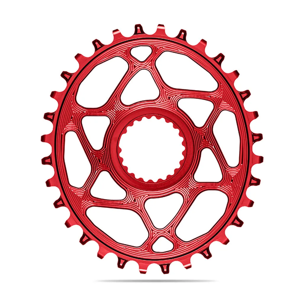 Absolute Black Oval MTB Chainring - 1X Shimano Direct Mount - HG  12 Speed