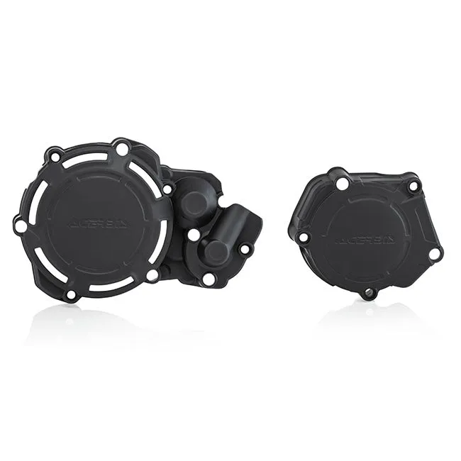 Acerbis X-power Engine Case Cover Kit Black YZ250 05-24 (23962.090)