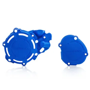 Acerbis X-power Engine Case Cover Kit Blue YZ125 05-23 (23961.040)