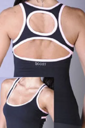 AR 1157-cutout circle racerback