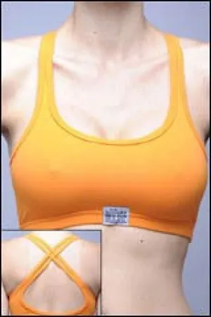 AR 154-split strap crop top