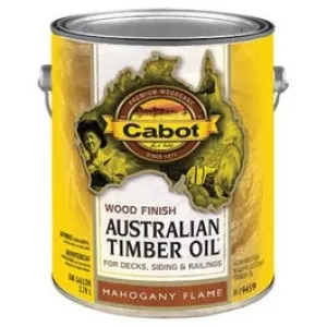 Australian Timber Oil Wood Finish, Mahogany Flame, 1-Gal.