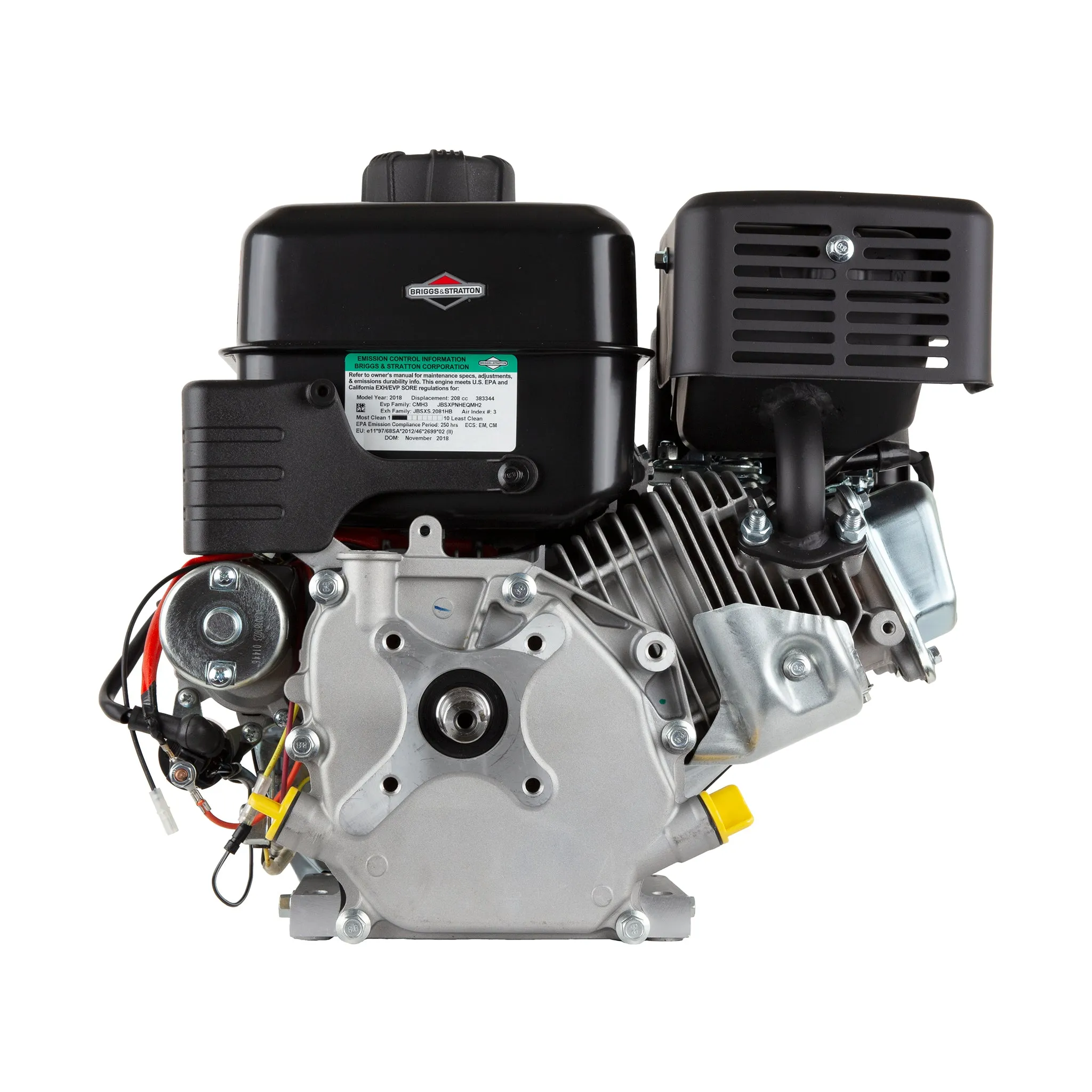 Briggs & Stratton - 130G37-0183-F1 - 900 Series, Single Cylinder, Air Cooled, 4-Cycle Gas Engine, 3/4" x 2-27/64" Crankshaft