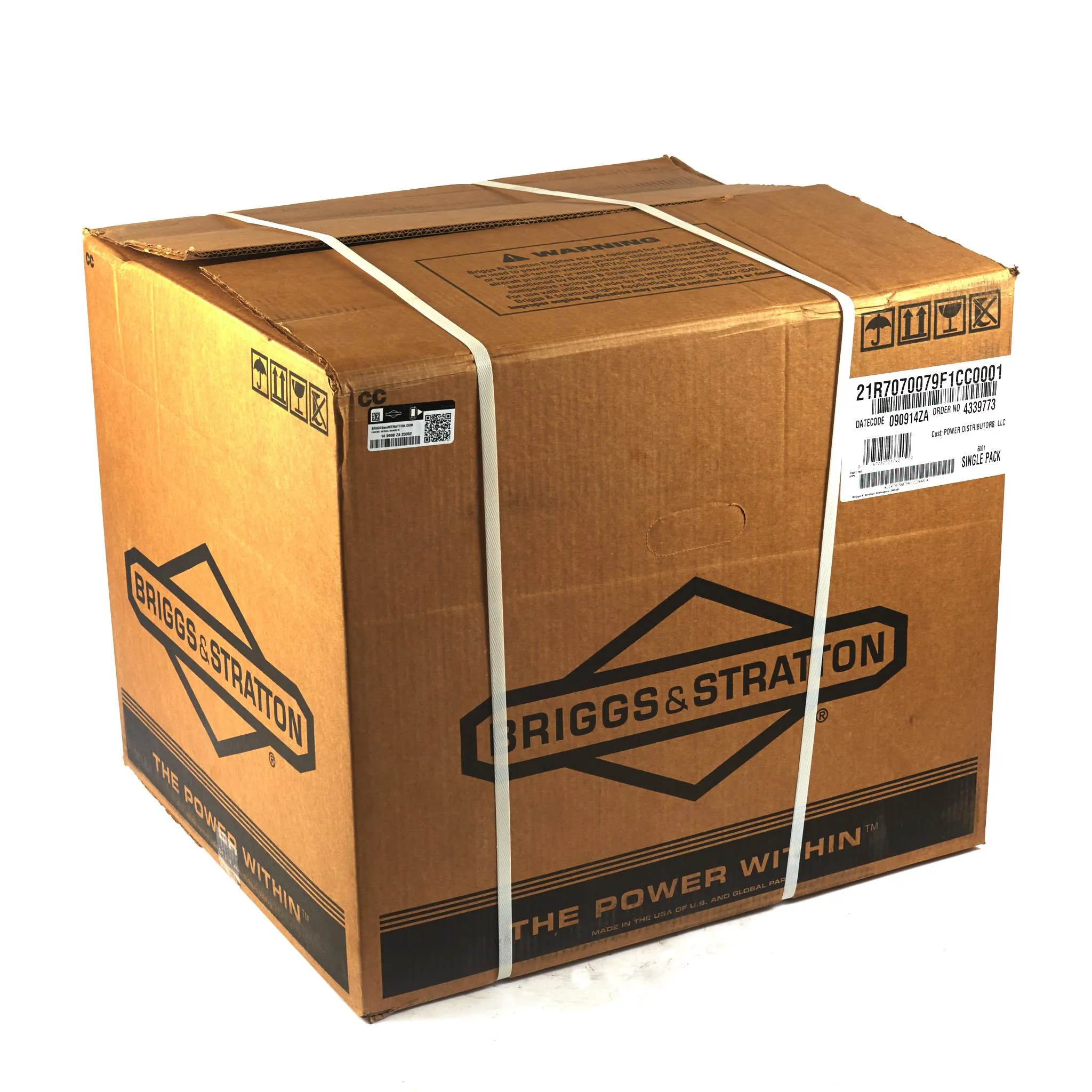Briggs & Stratton - 21R707-0079-F1 - Intek Series, Single Cylinder, Air Cooled, 4-Cycle Gas Engine, 1" x 3-5/32" Crankshaft