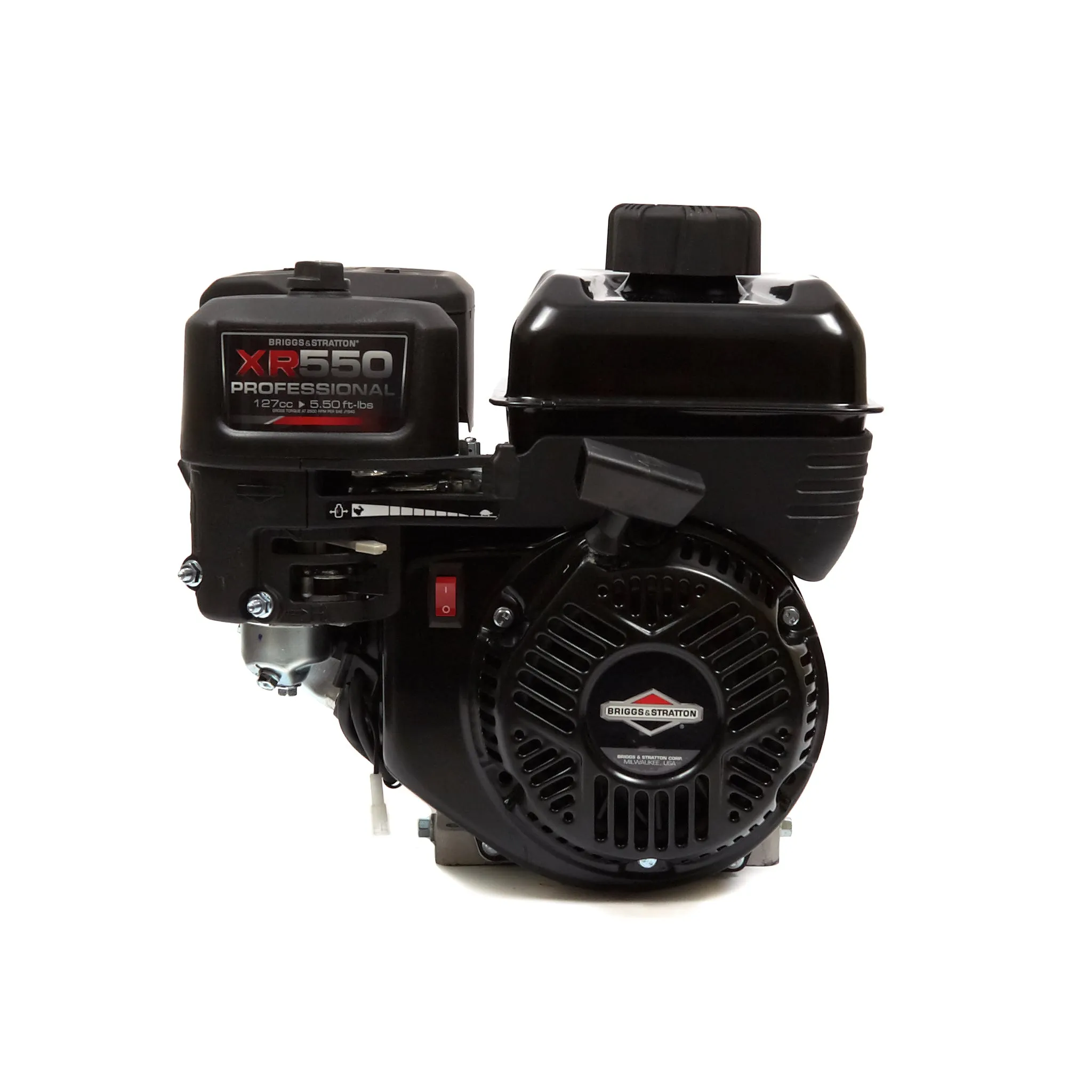 Briggs & Stratton - 83132-1036-F1 - 550 Series, Single Cylinder, Air Cooled, 4-Cycle Gas Engine, 5/8" x 2-27/64" Crankshaft