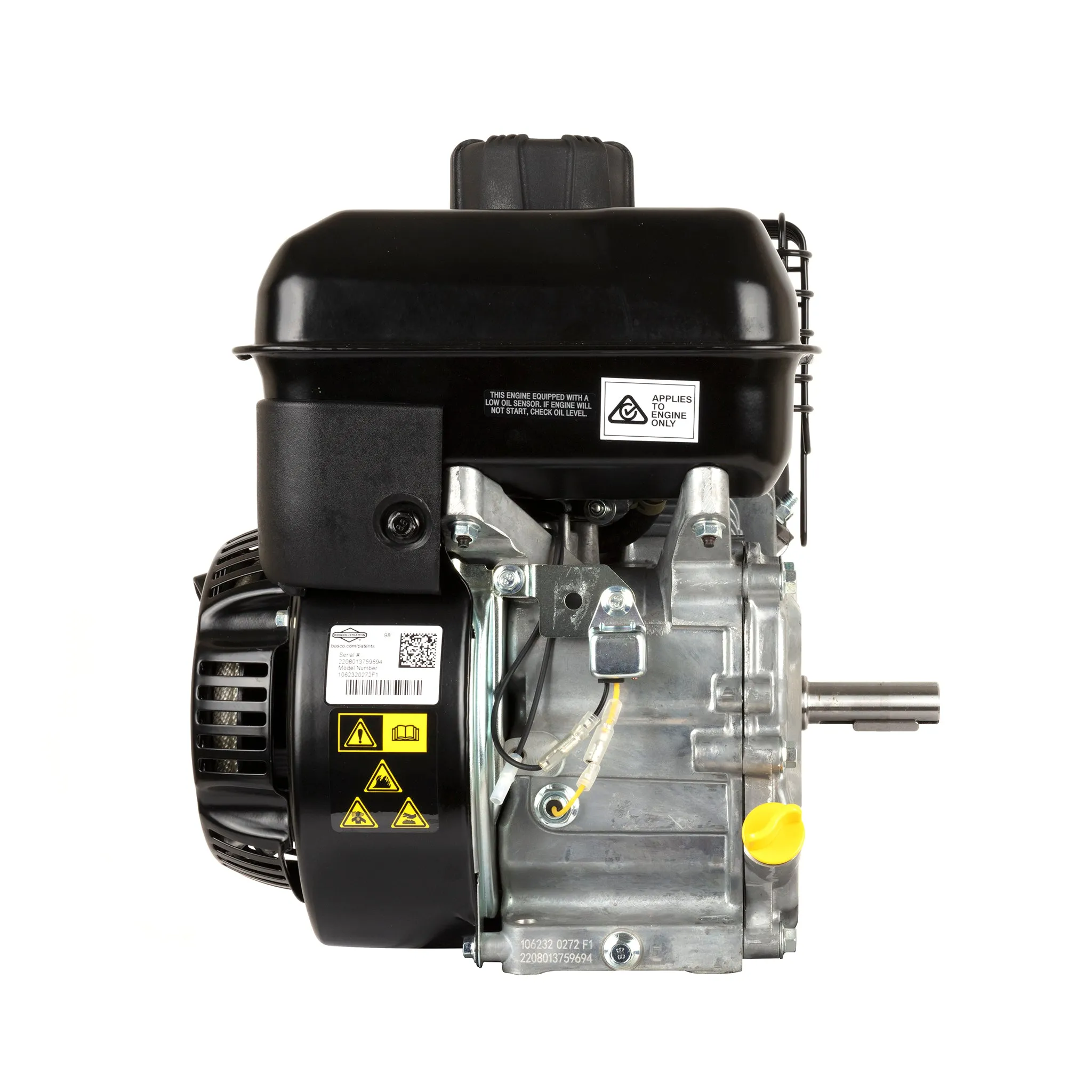 Briggs and Stratton 106232-0272-F1 XR Series™ 5.0 HP 163cc Horizontal Shaft Engine