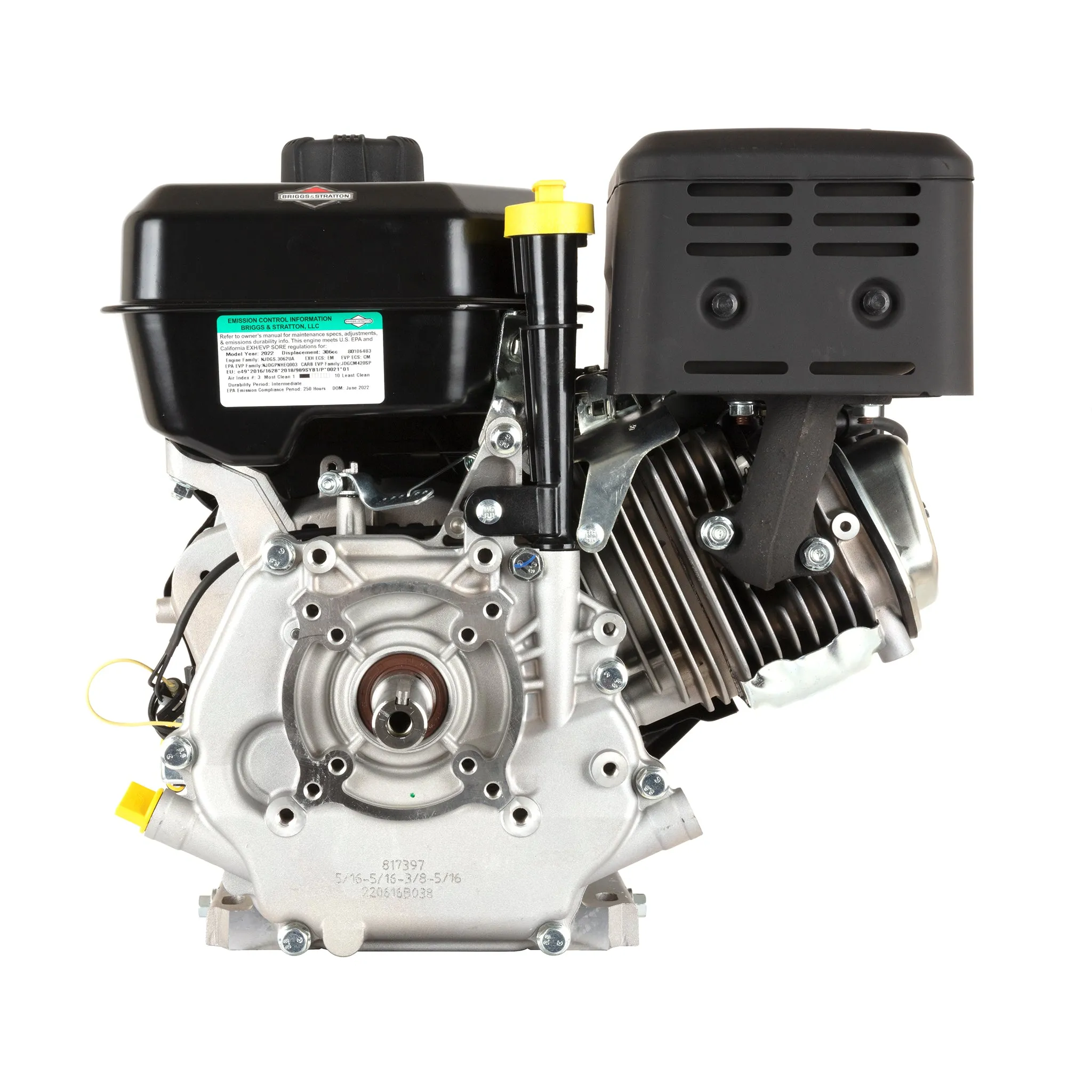 Briggs and Stratton 19N132-0019-F1 XR Series™ 10.0 HP 306cc Horizontal Shaft Engine