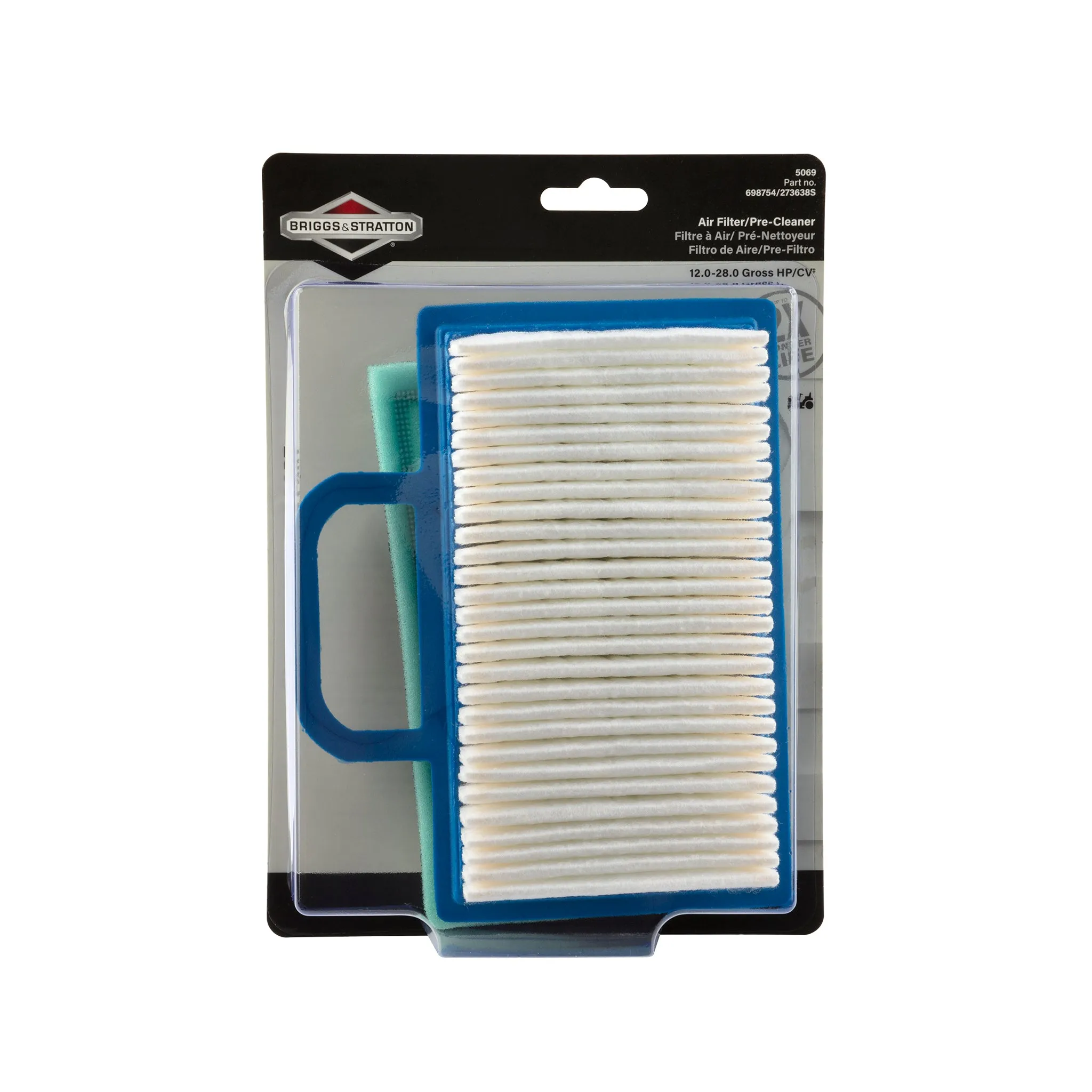 Briggs and Stratton 5069K Air Cleaner Cartridge Filter