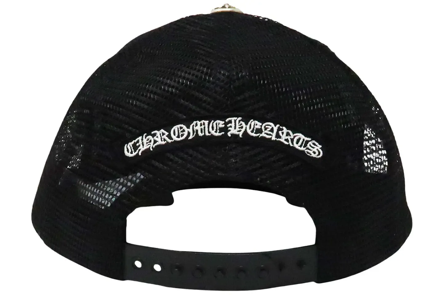 Cap CHROME HEARTS Noir Logo Multicolore