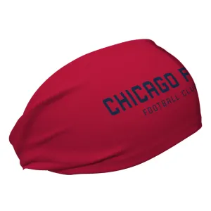 Chicago Fire FC Cooling Headband: Alt Logo
