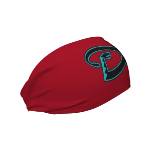 Diamondbacks Cooling Headband: Alt Logo (Red)