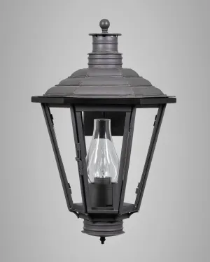 English Gas Exterior Wall Lantern Small