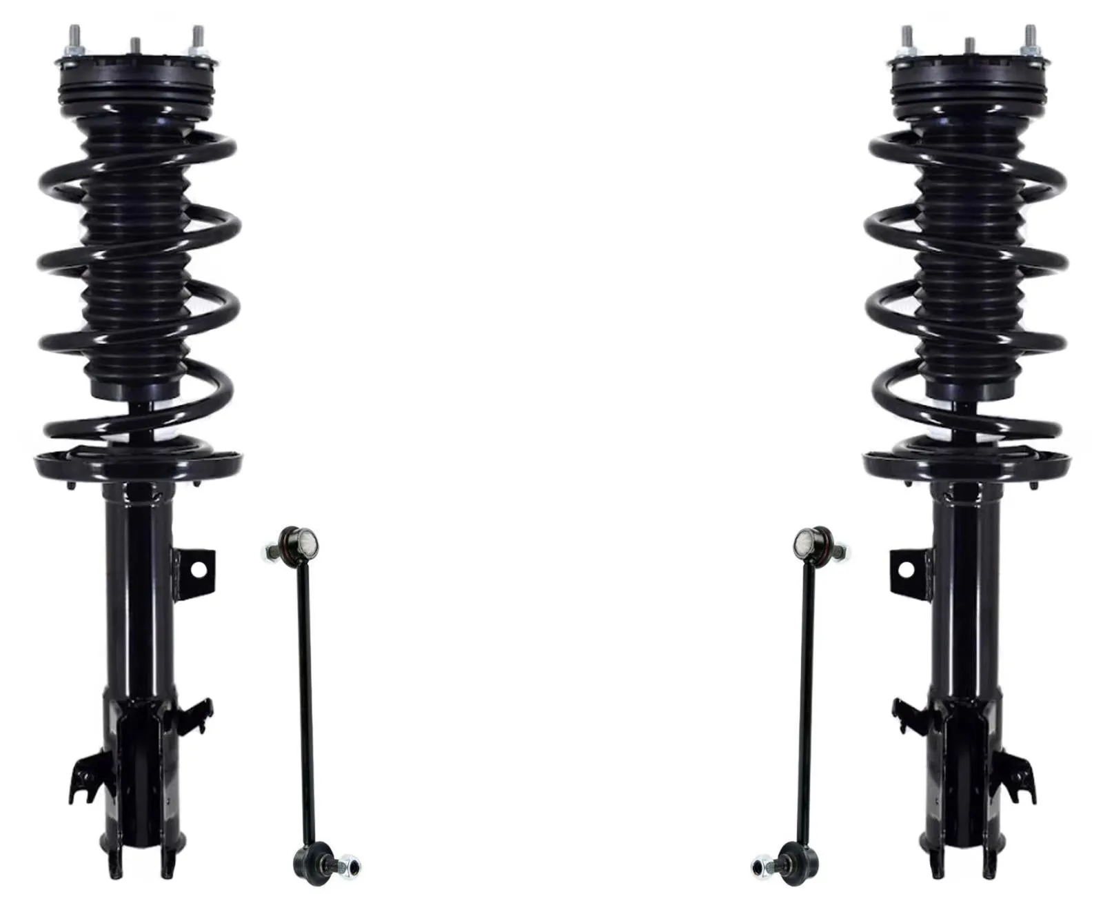Front Complete Struts Assembly With Sway Bar Links For Ford Ecosport 2.0L 18-22