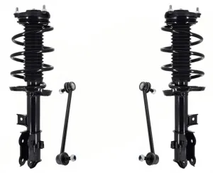 Front Complete Struts W/ Coil Springs & Links For Kia Sportage 17-19 EX LX