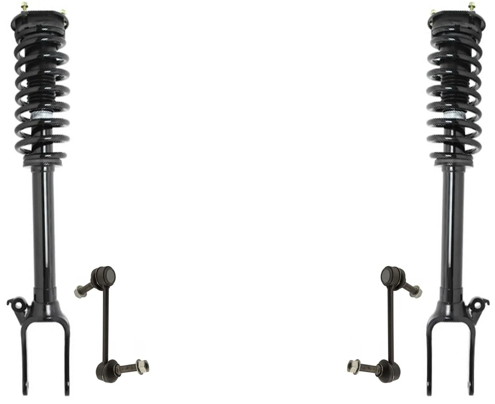 Front Struts & Links For Mercedes Benz ML320 07-09 Exc. Active Damping