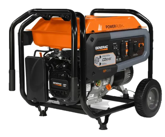 Generac 7670 GP6500 6500W/8125W Gas Generator w/Cord New