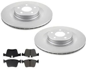 GEO Coated Front Disc Brake Rotors Disc Brake Pads For Volvo S60 V60 XC90 19-21