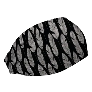 Gray Feathers Cooling Headband
