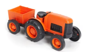 Green Toys Tractor - Orange