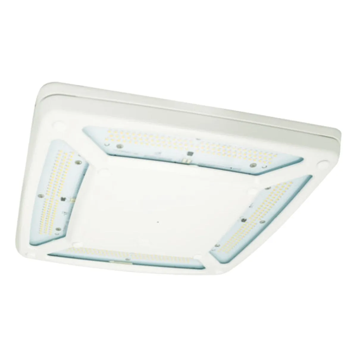 LED Gas Station Canopy Light, 10315 Lumens, 67 Watts, 5000K, 120-277V