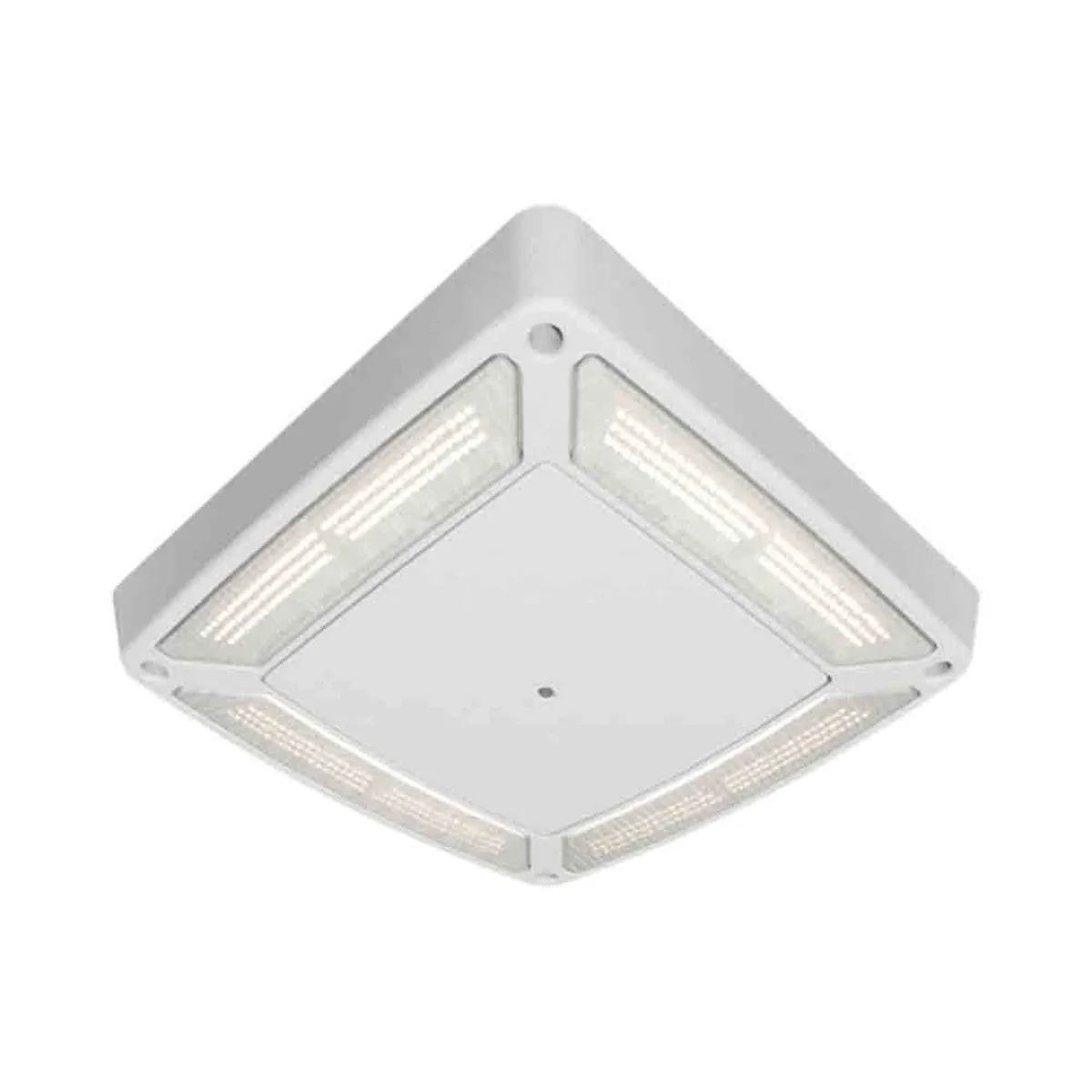 LED Gas Station Canopy Light, 10315 Lumens, 67 Watts, 5000K, 120-277V