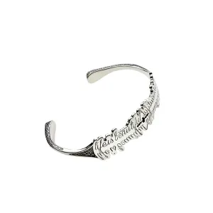 Life Is Beautiful Sterling Silver Cuff