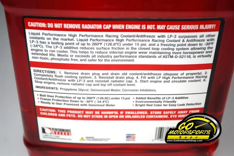 Liquid Performance 1/2 Gallon Coolant (FZ09 / MT09)