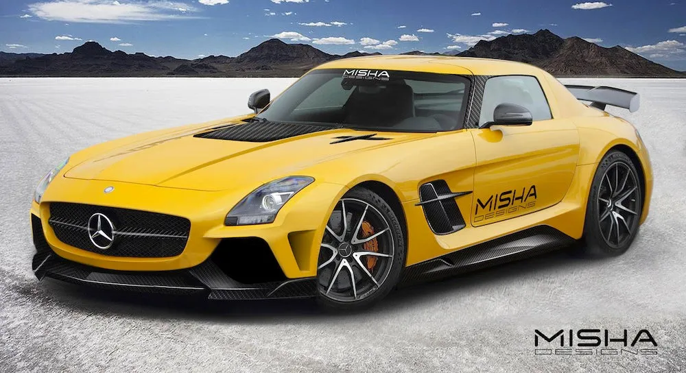 Misha Design SLS Carbon Fiber Aerodynamic Kit