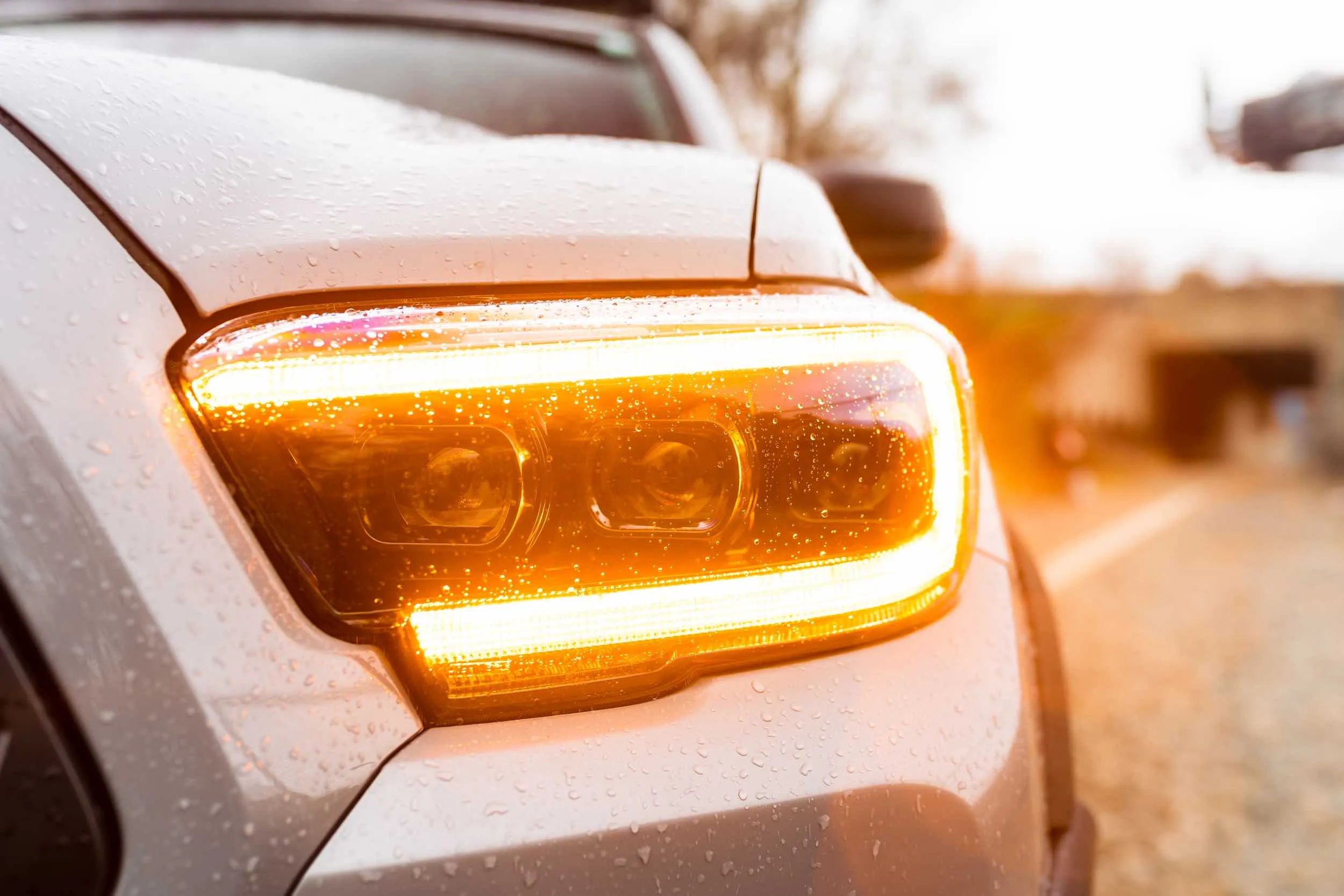 Morimoto Toyota Tacoma (2016 ) XB LED Headlights (Amber DRL)