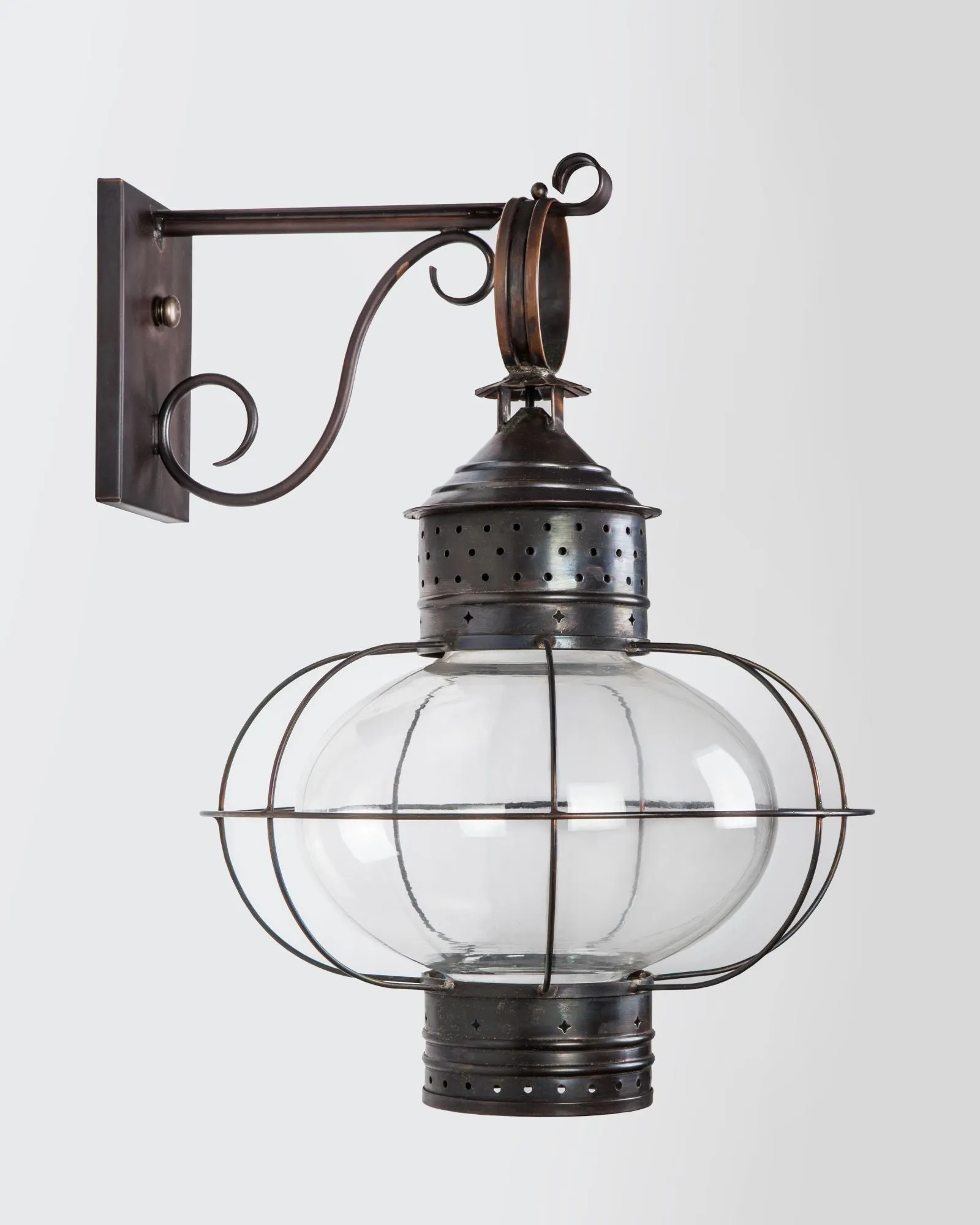 New England Onion Exterior Wall Lantern Large