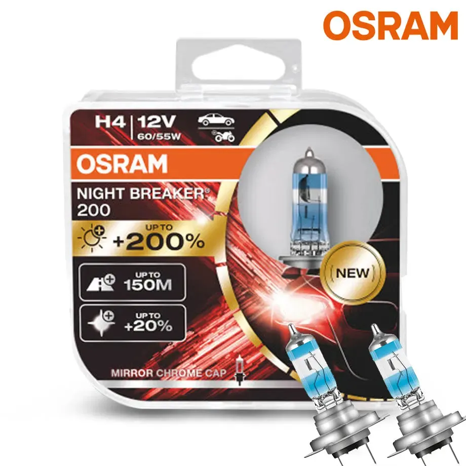Osram Night Breaker 200 H7 Bulb Set