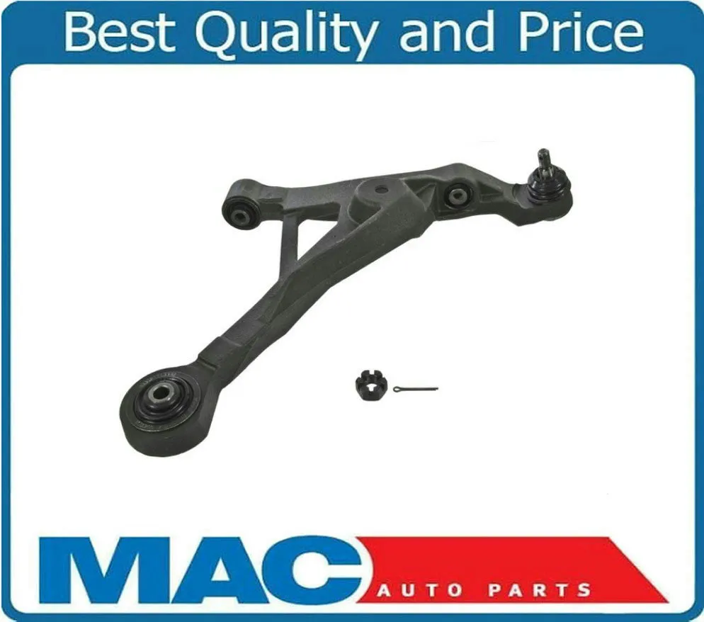 Pass Side Low Control Arm and Ball Joint Assembly Front Right Improved Bushings