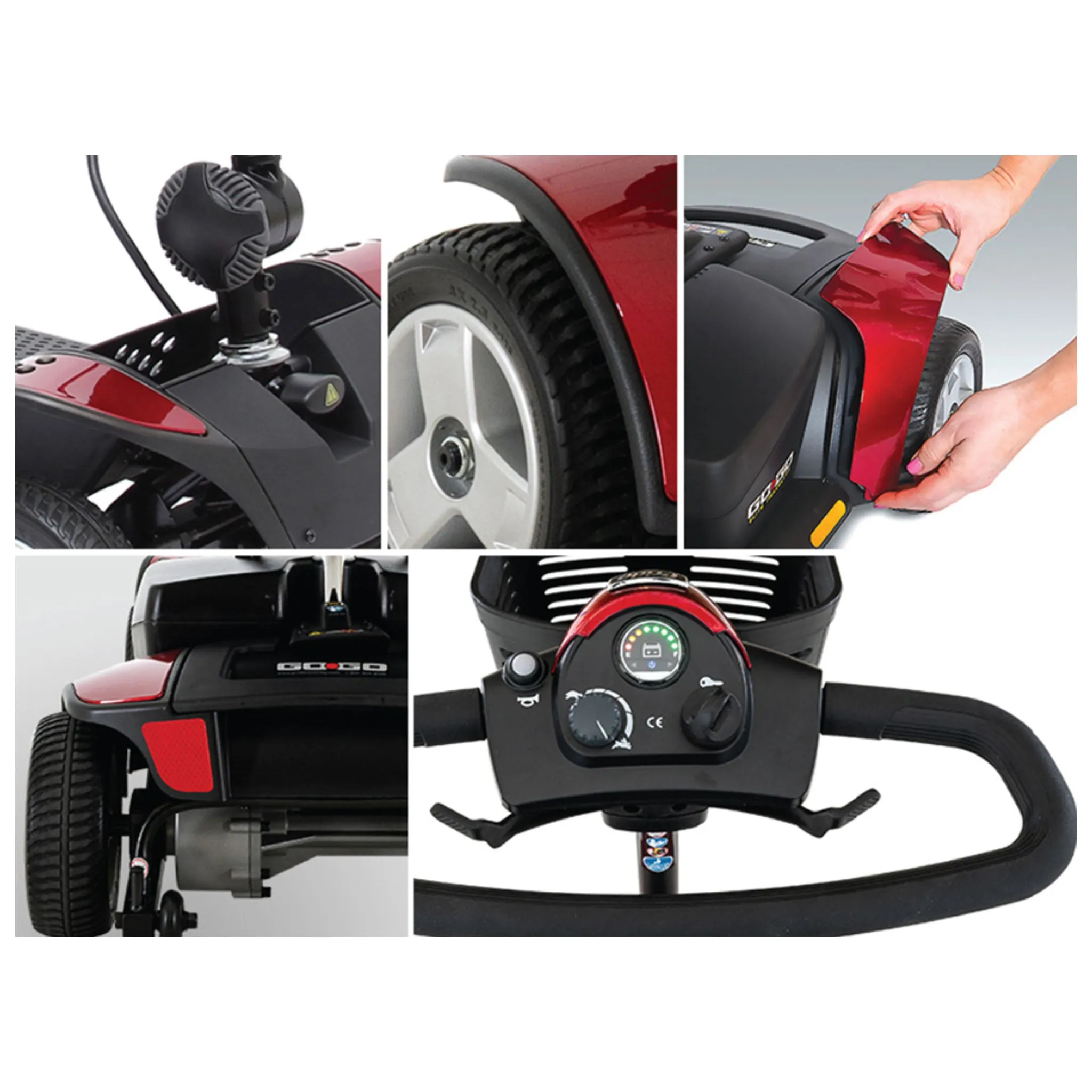 Pride Mobility Go Go Elite Traveller 4 Wheel Scooter