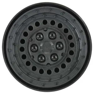 Pro-Line® 1/10 Carbine Front/Rear 1.9" 12mm Rock Crawler Wheels (2) Black