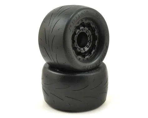 Pro-Line Prime 2.8" Tires w/F-11 Nitro Rear Wheels (2) (Black) w/17mm Hex