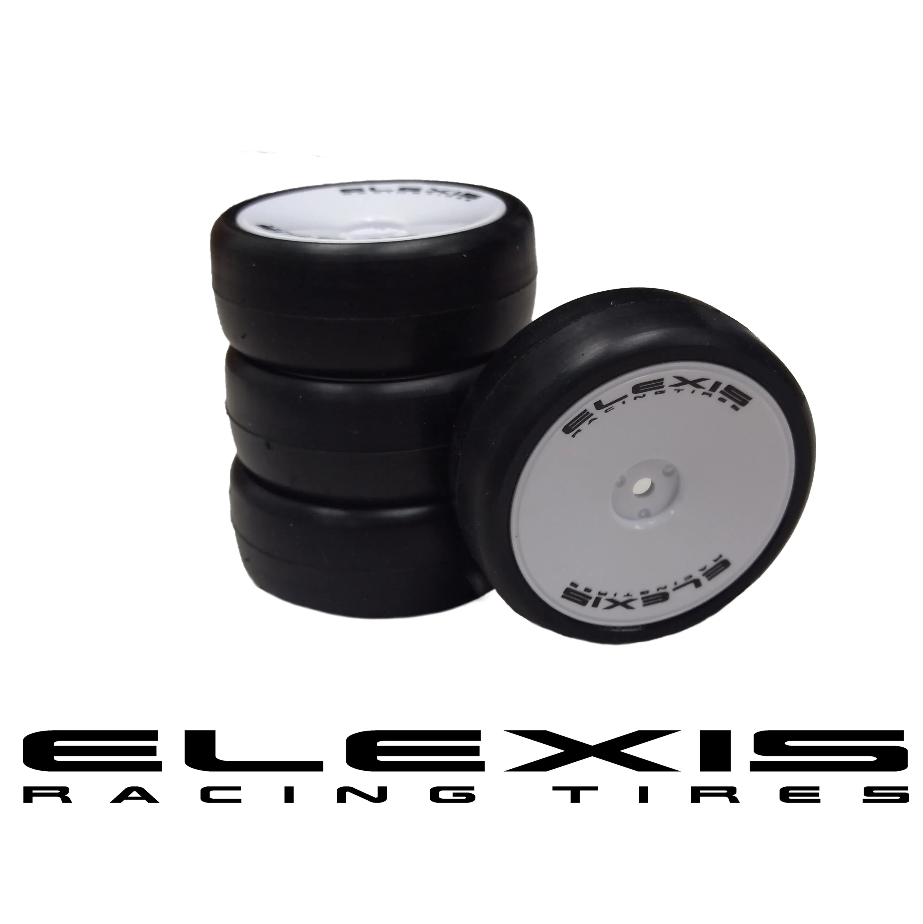R1WURKS Elexis Racing Tires Asphalt 1/10 Sedan 40 Hard
