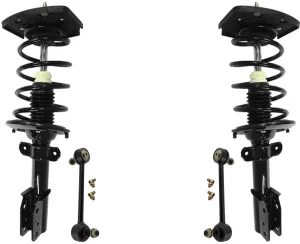Rear Complete Struts & Links For Chevrolet Impala 2004-2013 W/ 17 & 18 Inch Rim