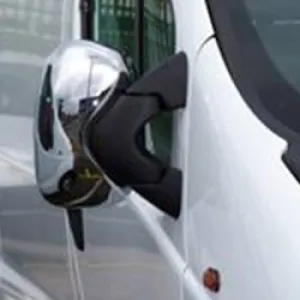 Renault Trafic Abs Mirror Covers Chrome