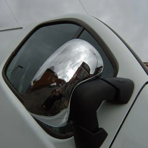 Renault Trafic Abs Mirror Covers Chrome